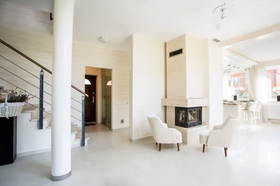 kominek z szybą narożną - opinie